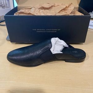 NWT FRYE Terri Gore Mule Black 7.5